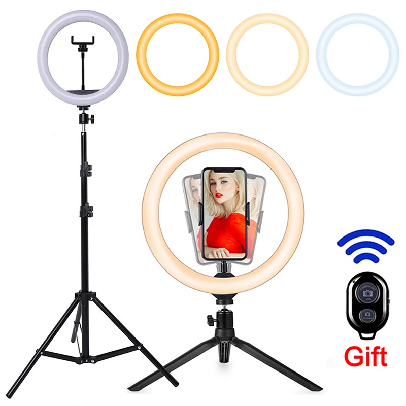 Photography Lighting Tool - Lampa pierścieniowa LED do selfie 16/26/33cm,