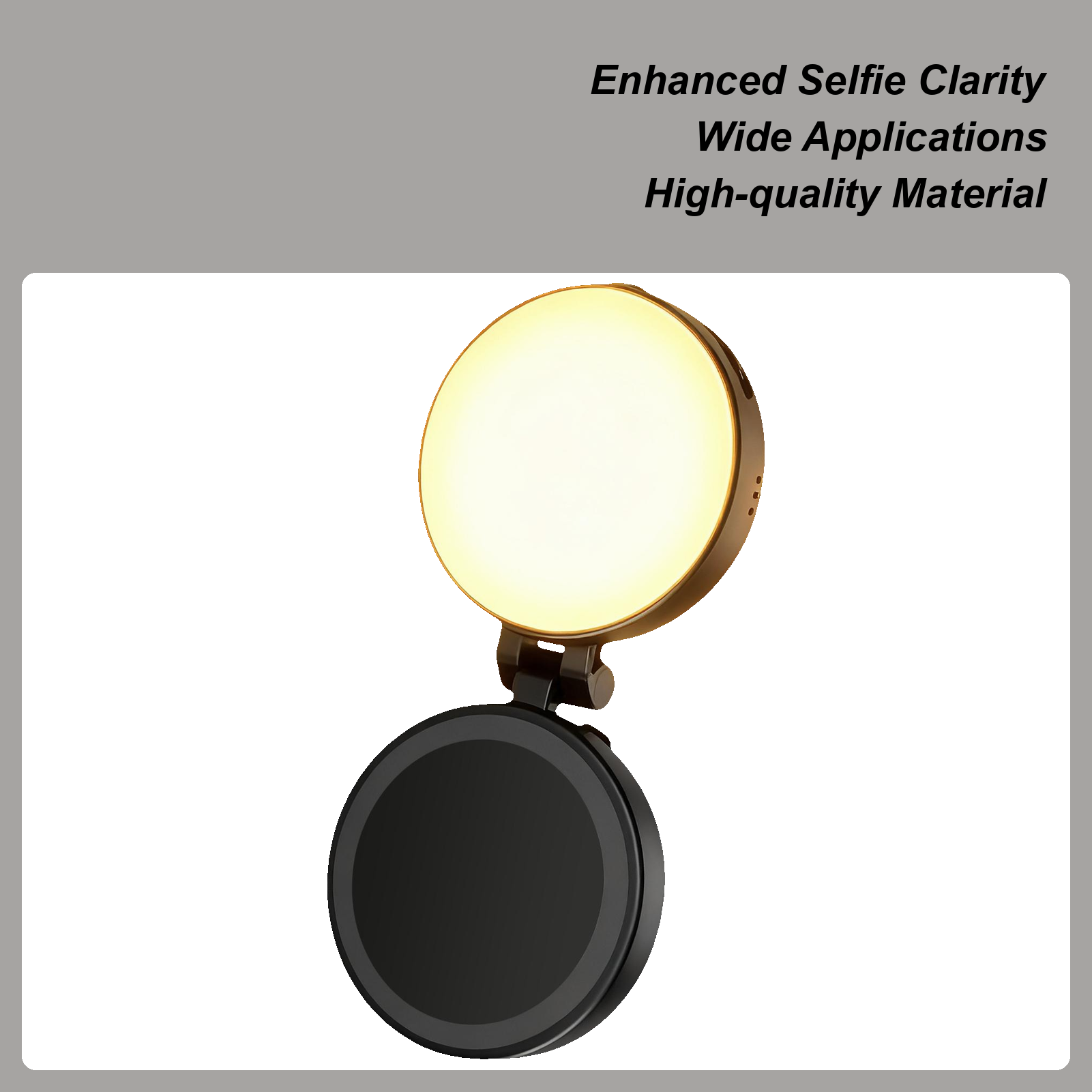 Photography Lighting Video - Lampa do telefonu z magnesem, przenośna