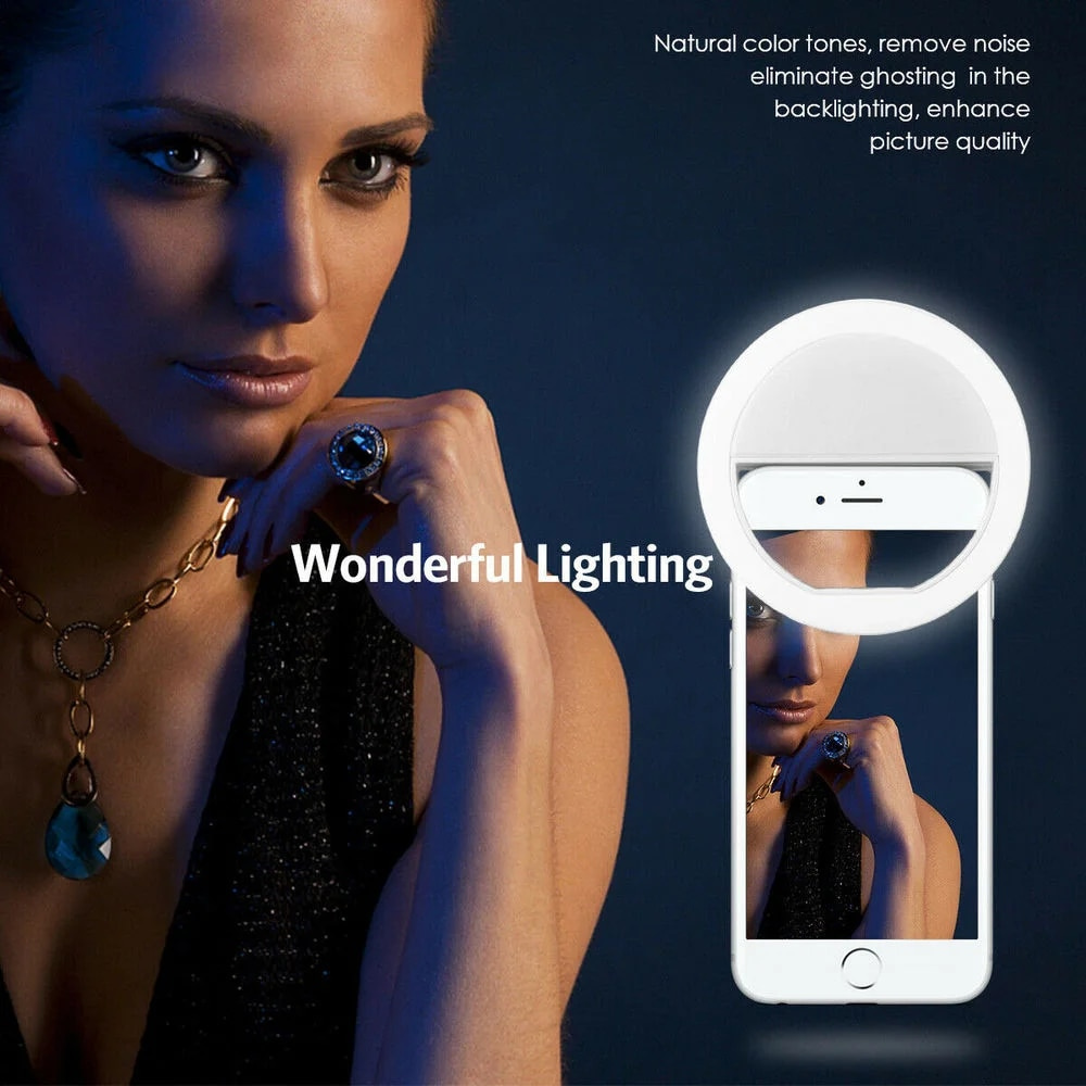 Przenośna lampa pierścieniowa  – Photography Lighting Tool recenzja i cena