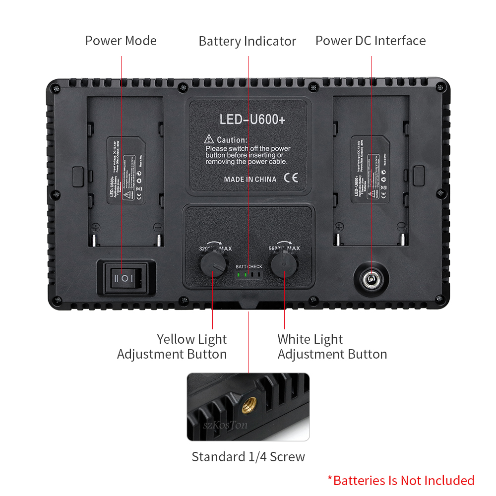 U800 LED Photo Studio Light dl – Photography Lighting Youtube recenzja i cena
