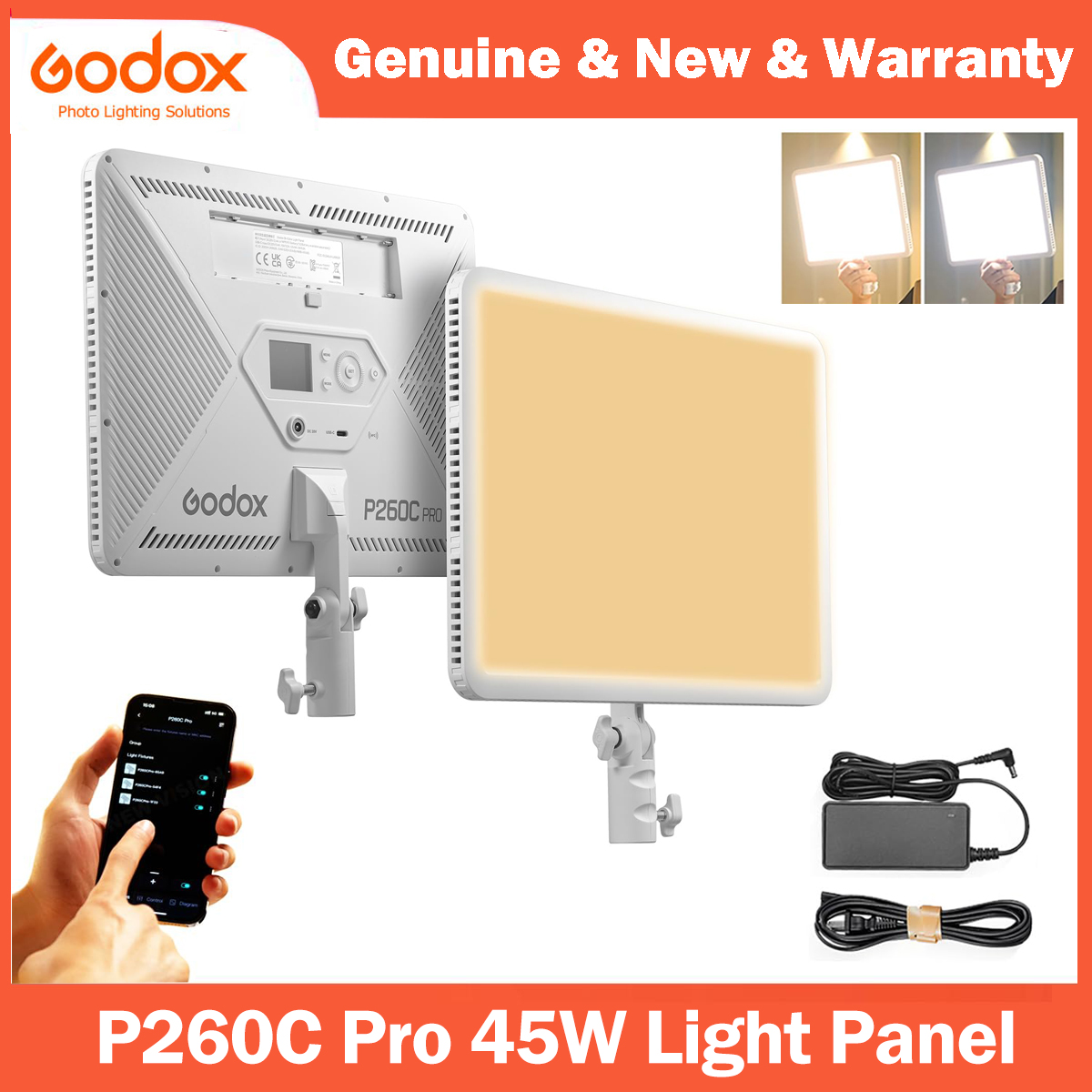 Godox P260C Pro LED Panel Świe – Photography Lighting Youtube recenzja i cena