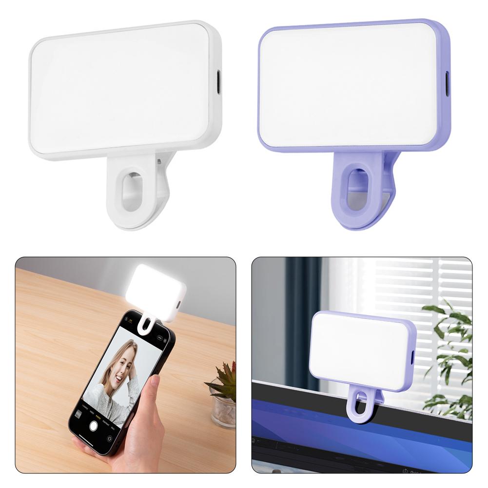 Lampka LED do selfie z klipsem – Photography Lighting Video recenzja i cena