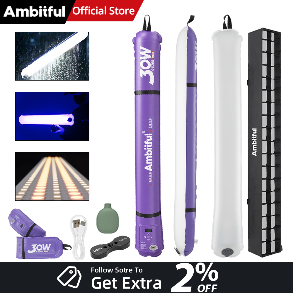 AMBITFUL GC30R-P GC30R GC30 R  – Photography Lighting Youtube recenzja i cena